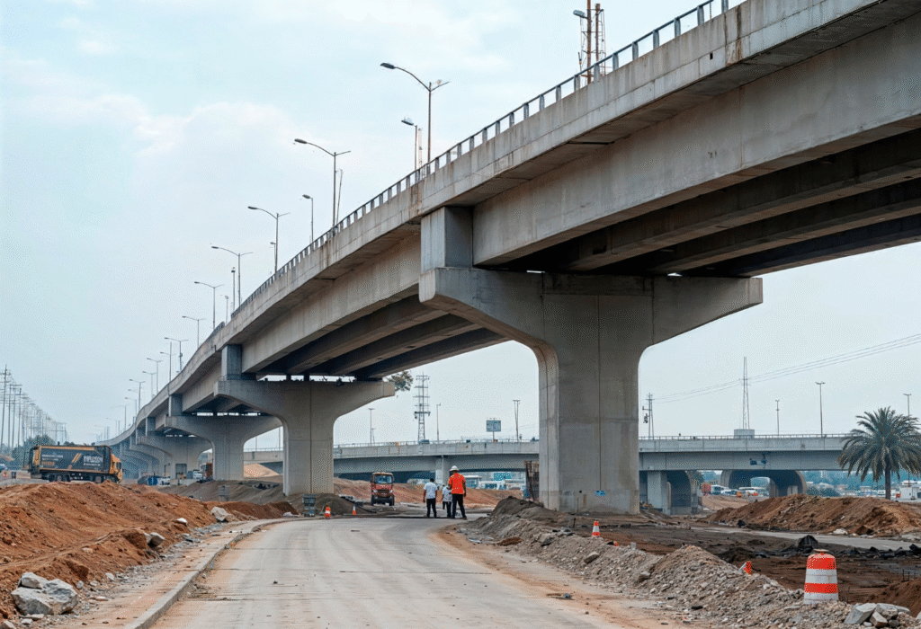 Ahmedabad-Dholera Expressway Work